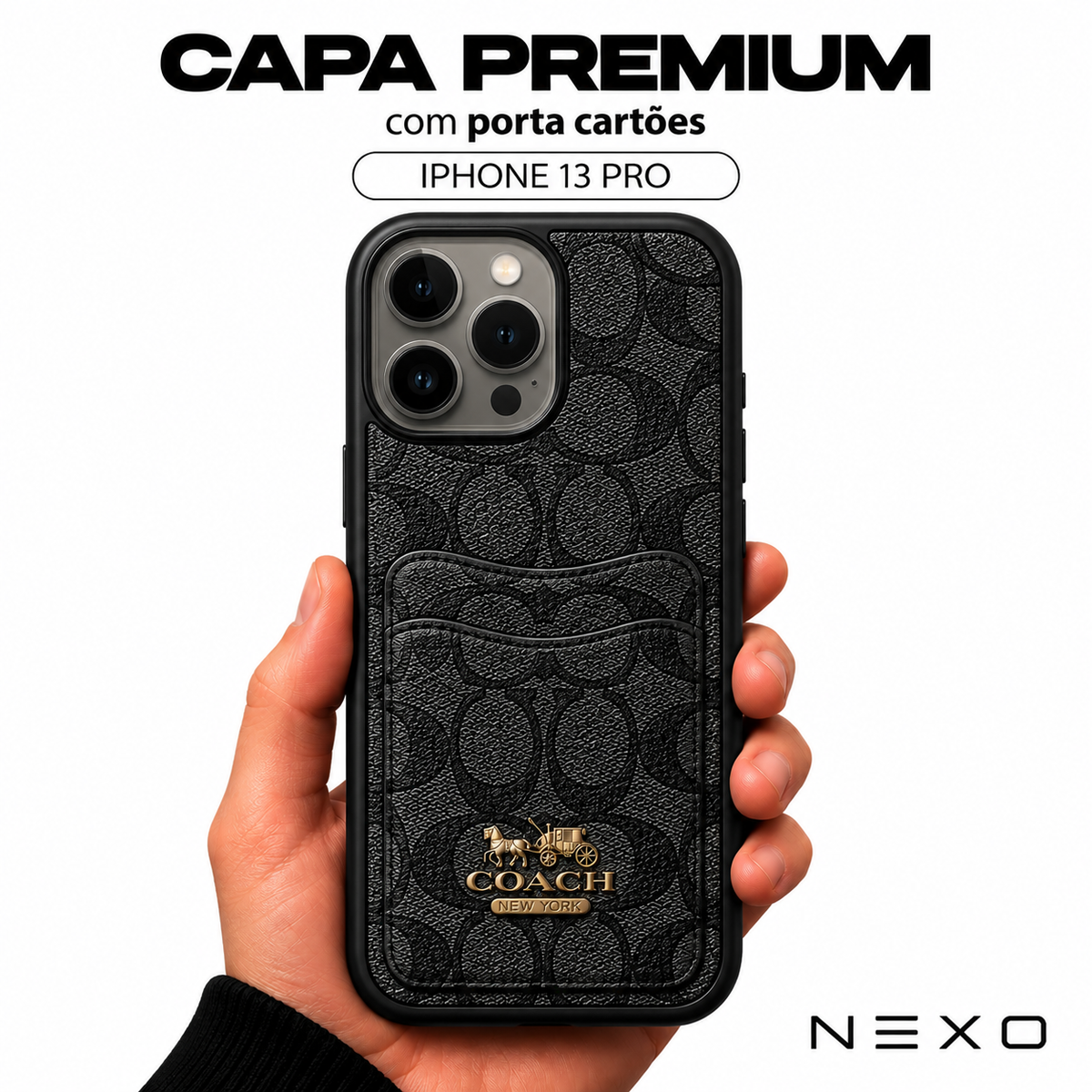 Capa Signature com Porta Cartões