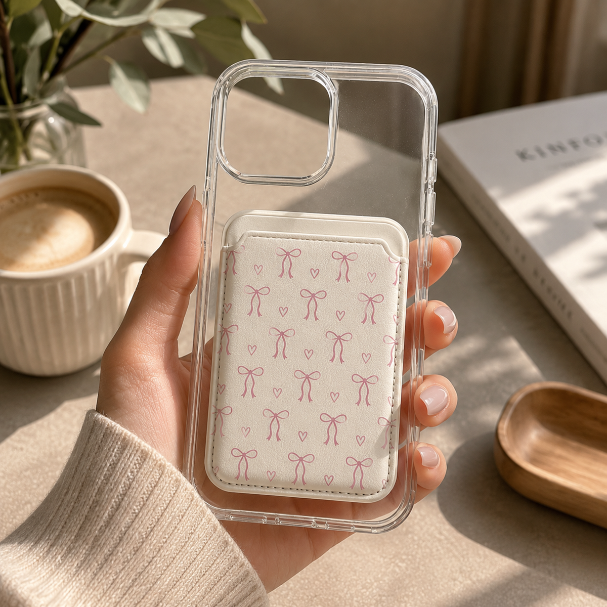 Carteira MagSafe Sweet Bow