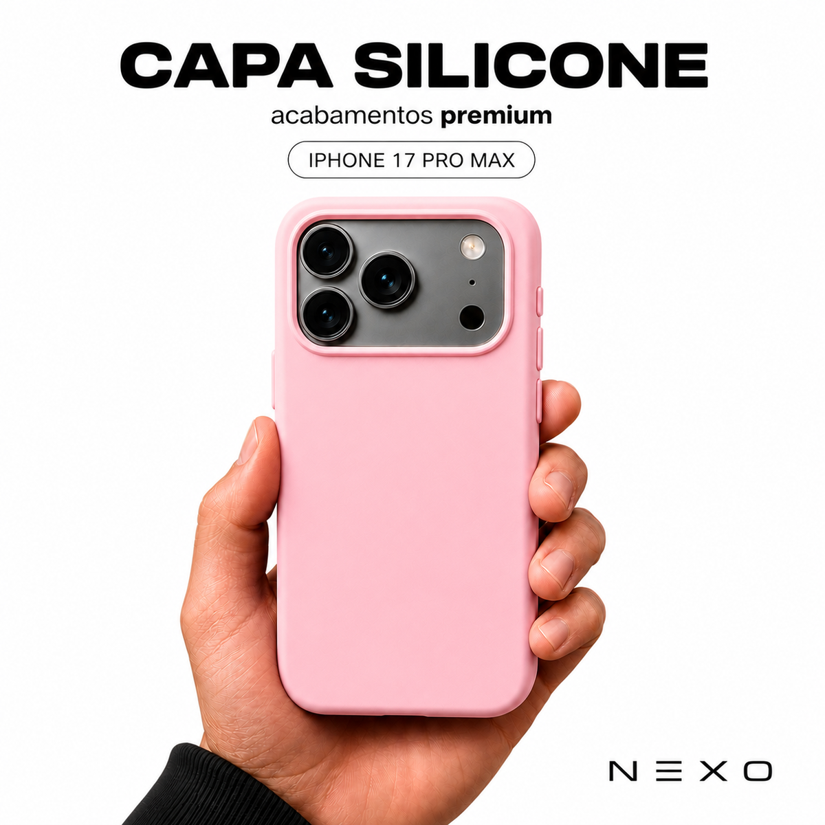 Capa Silicone para iPhone