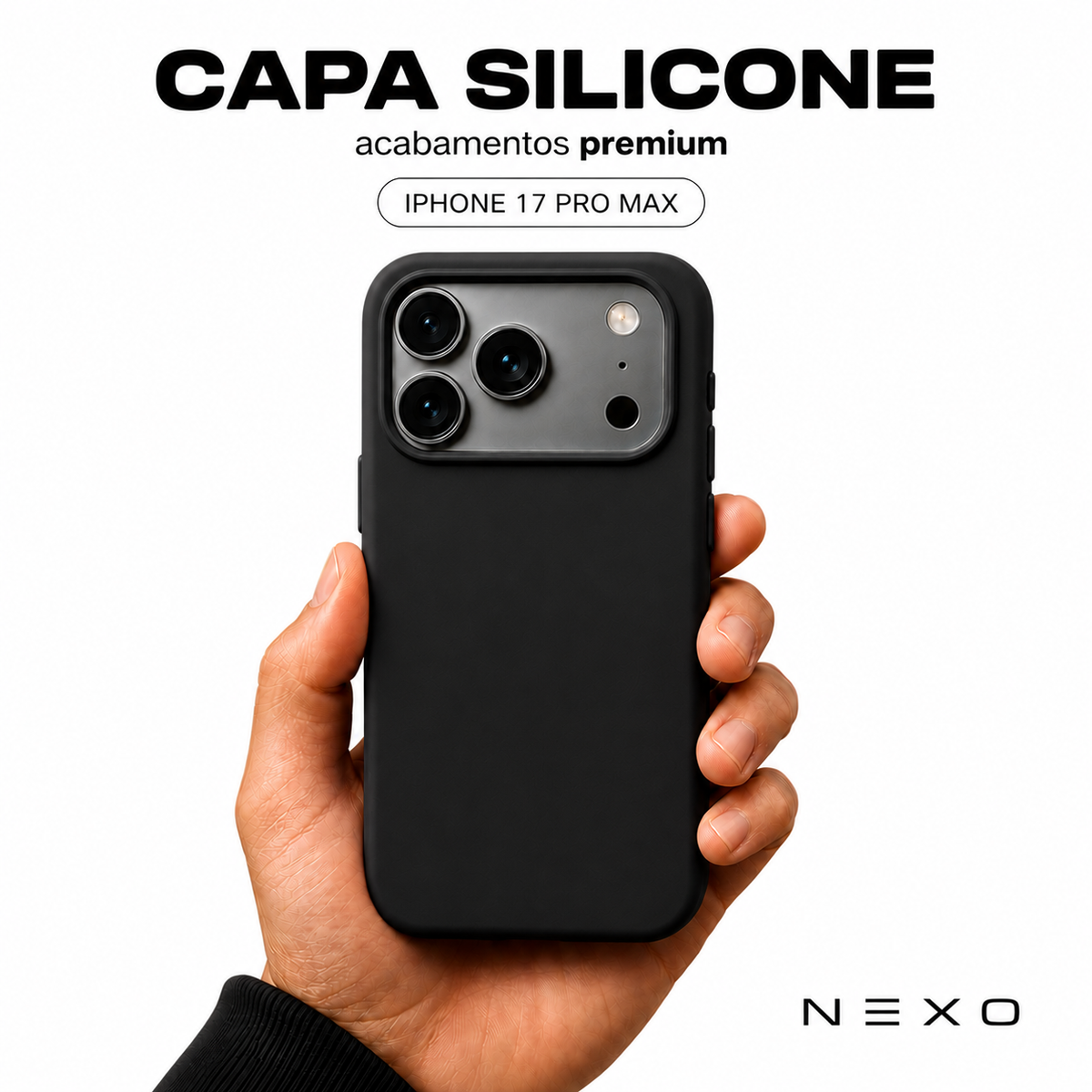 Capa Silicone para iPhone