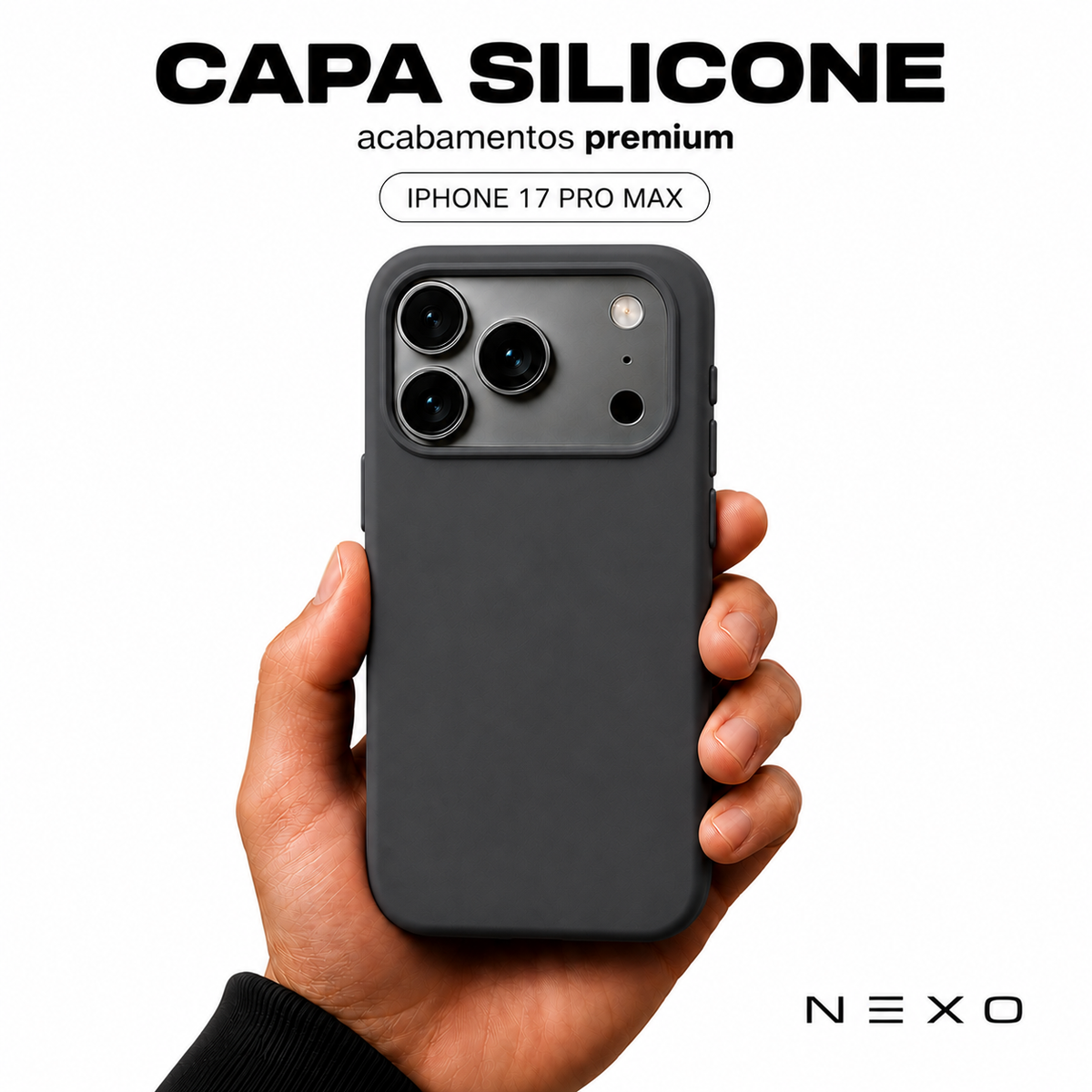 Capa Silicone para iPhone