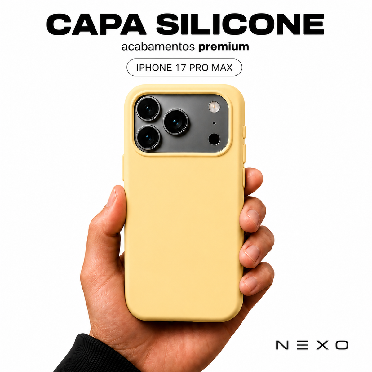 Capa Silicone para iPhone