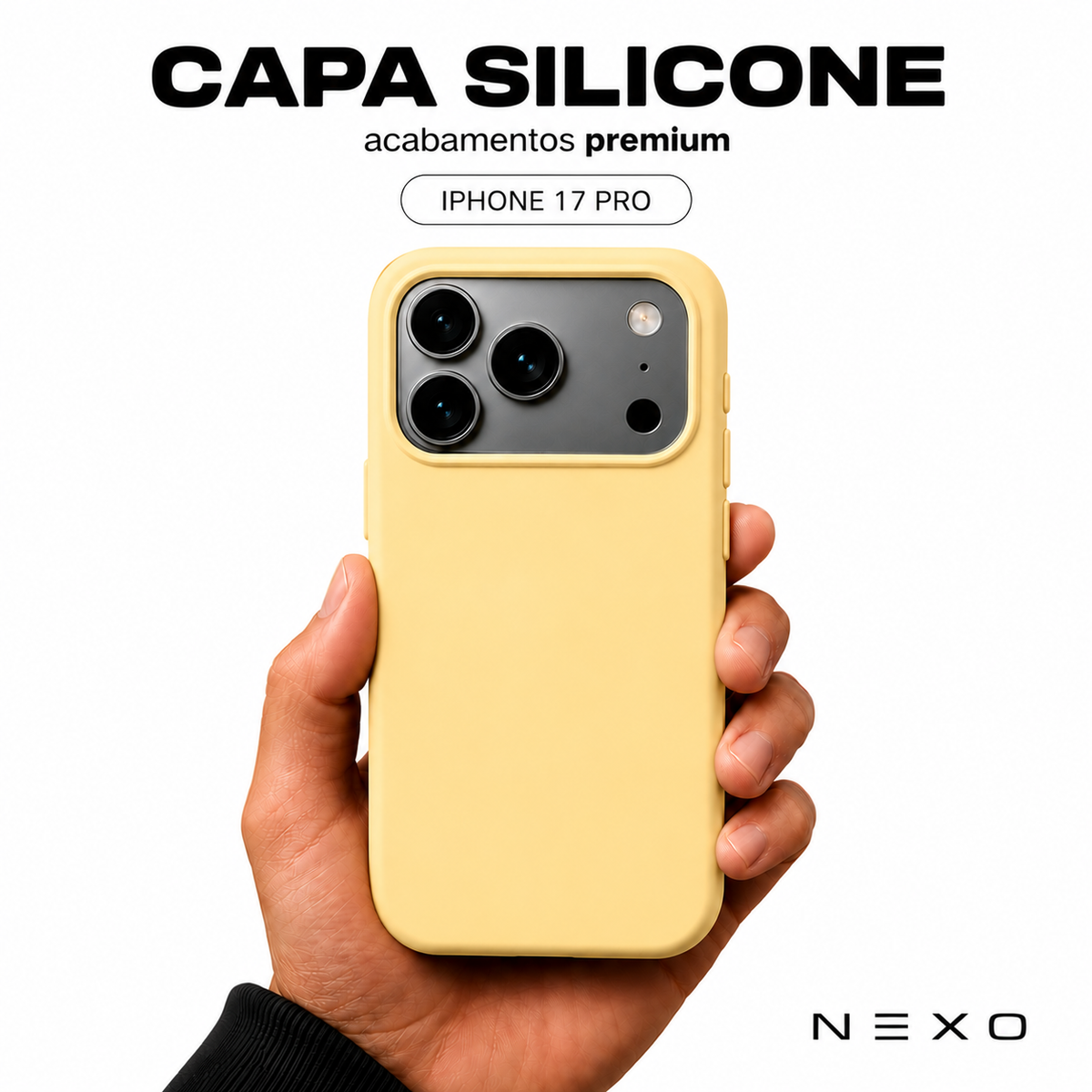 Capa Silicone para iPhone