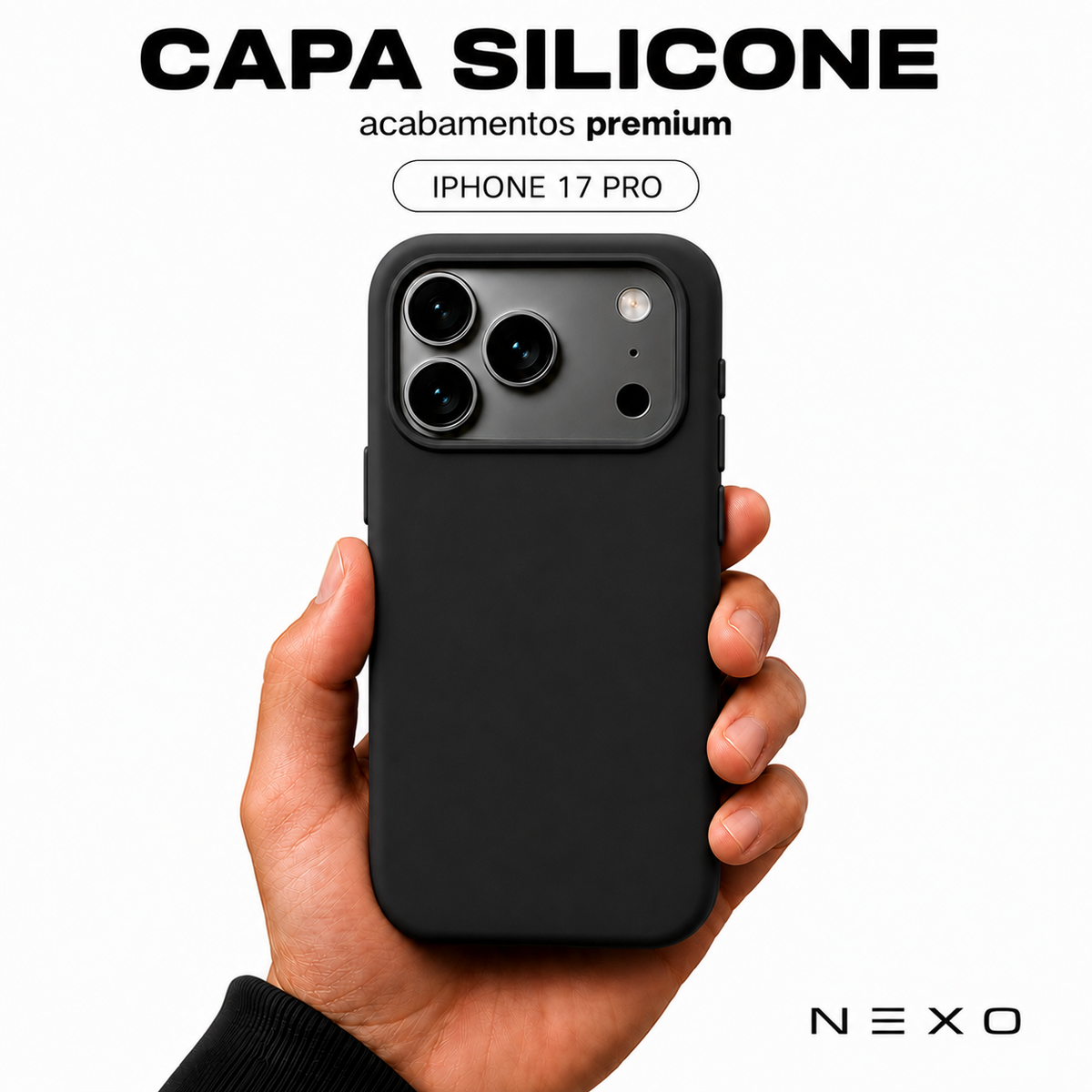 Capa Silicone para iPhone