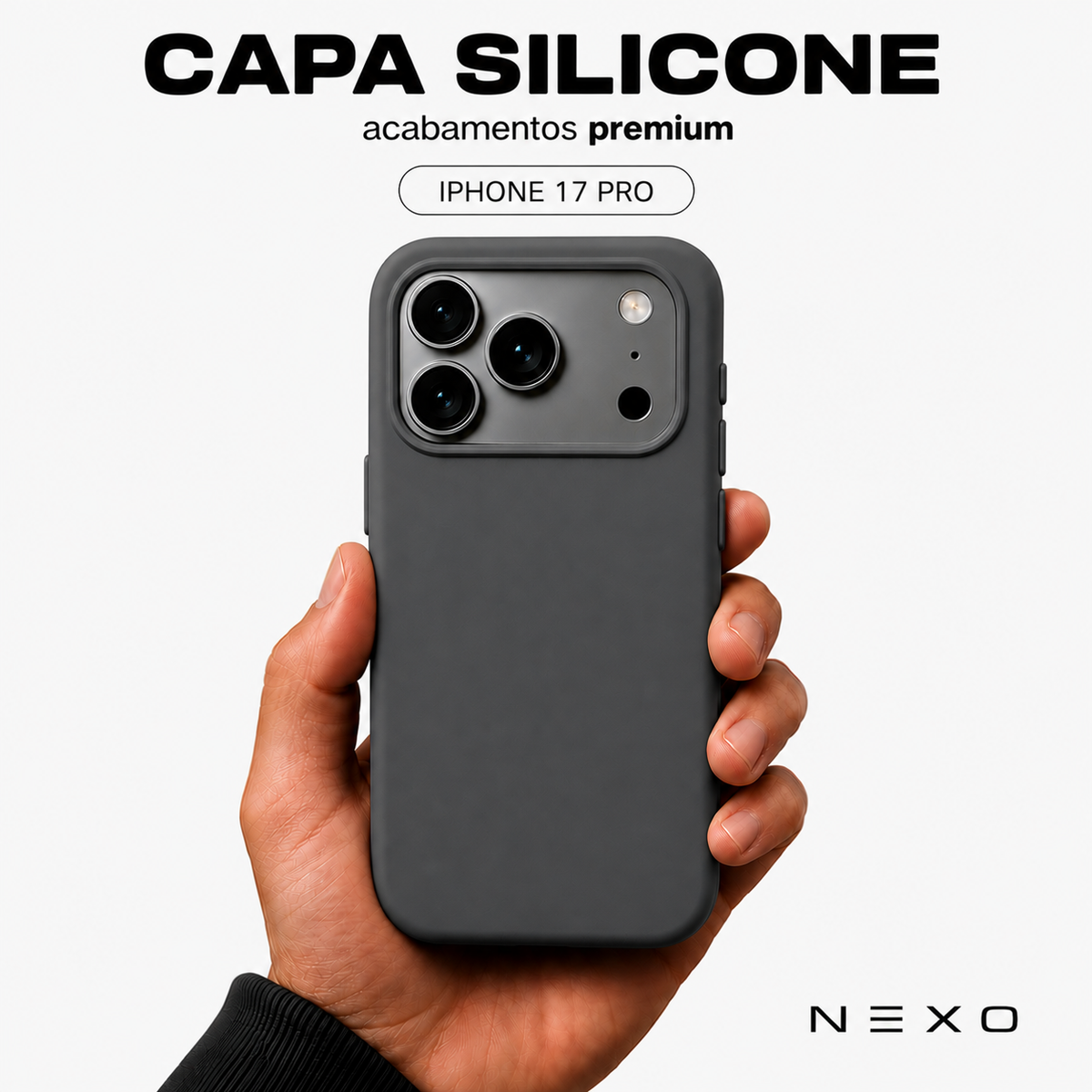 Capa Silicone para iPhone