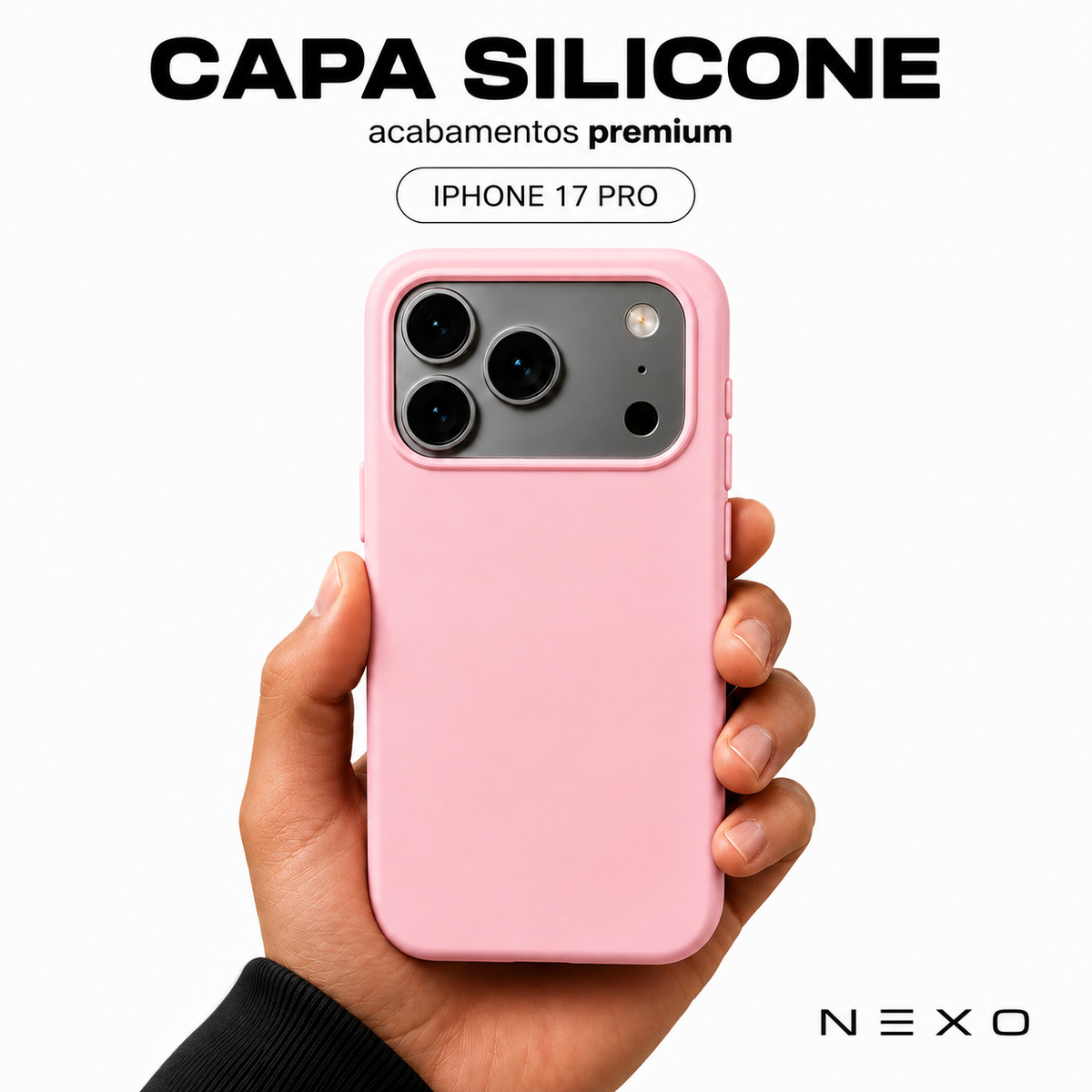 Capa Silicone para iPhone