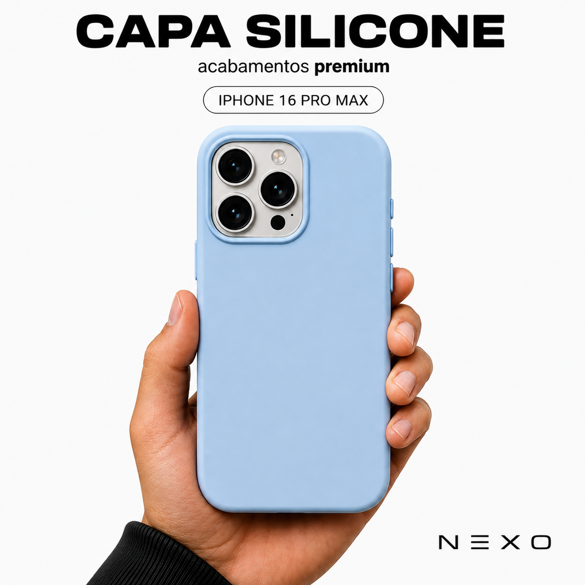 Capa Silicone para iPhone