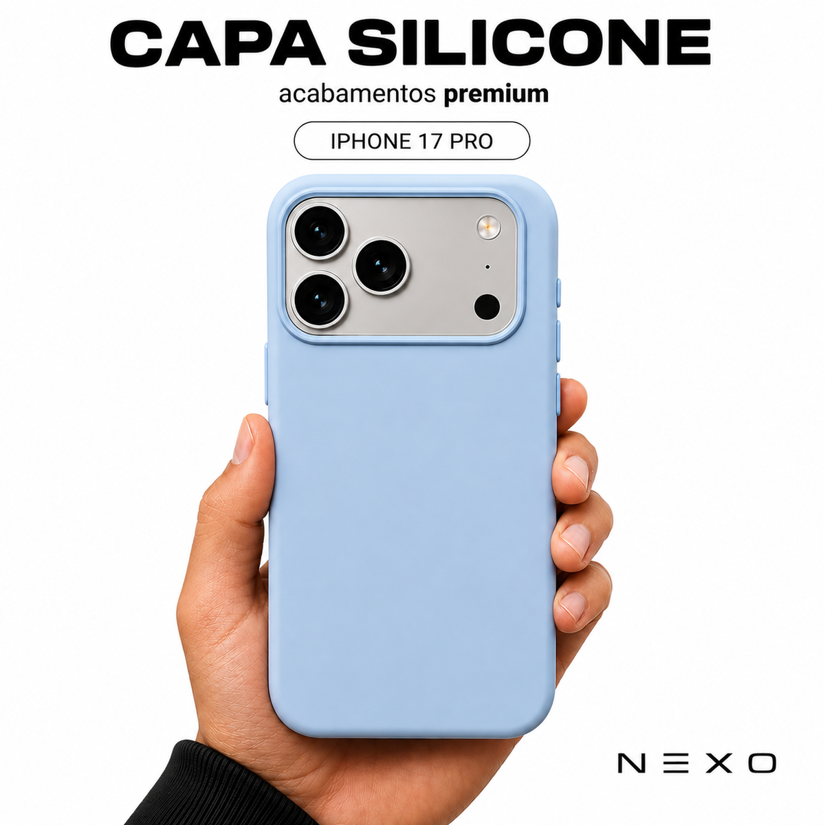 Capa Silicone para iPhone