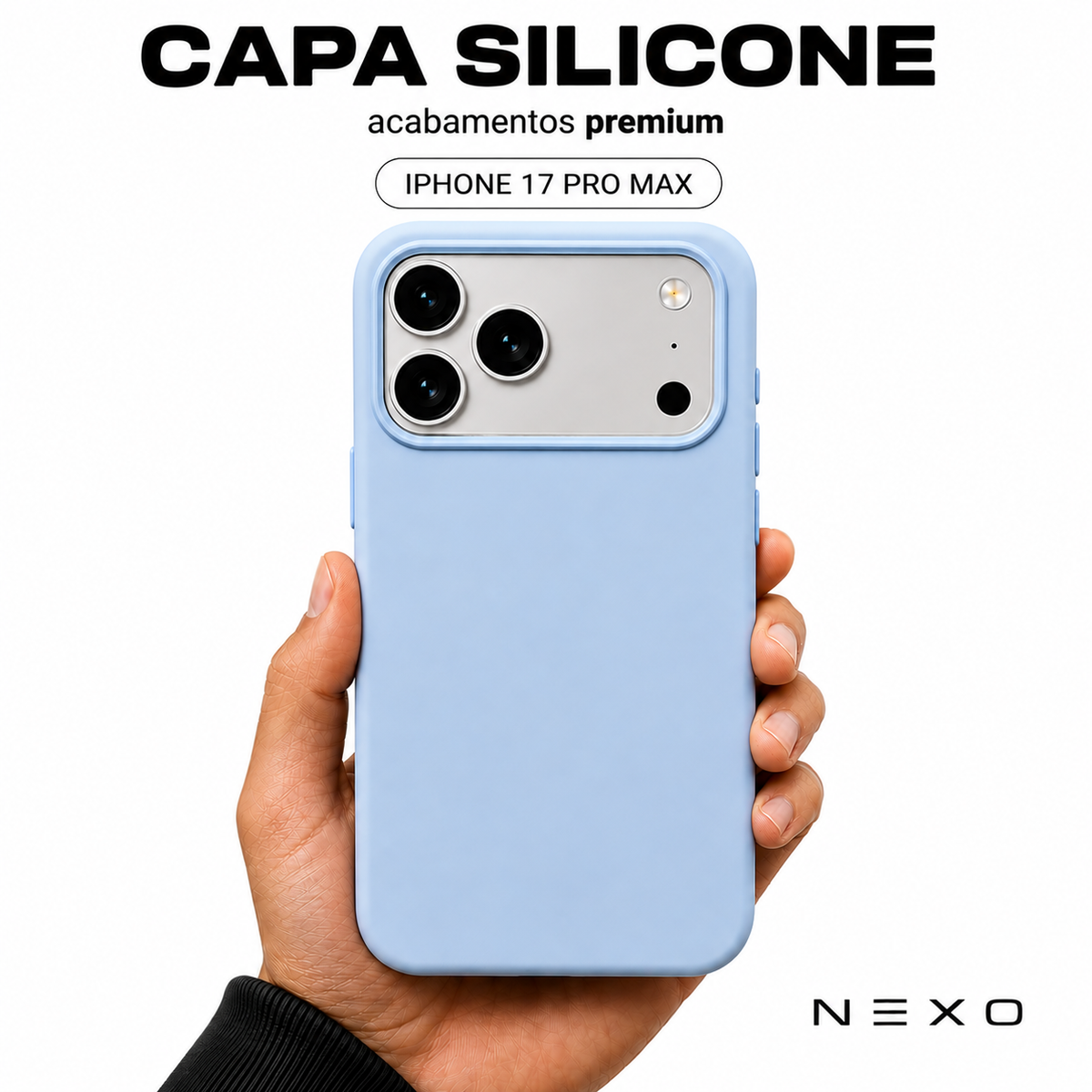 Capa Silicone para iPhone