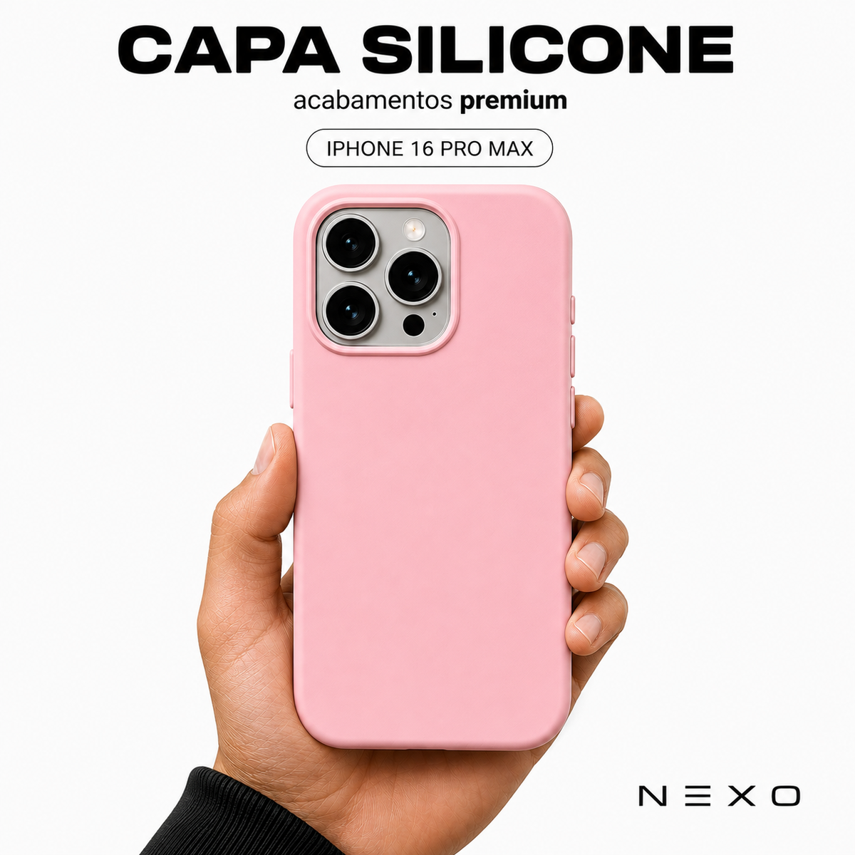 Capa Silicone para iPhone
