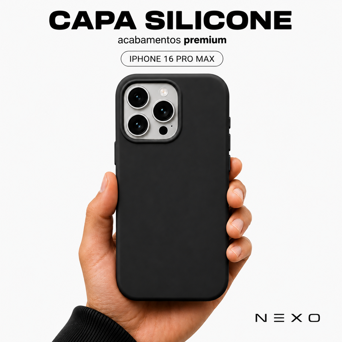 Capa Silicone para iPhone