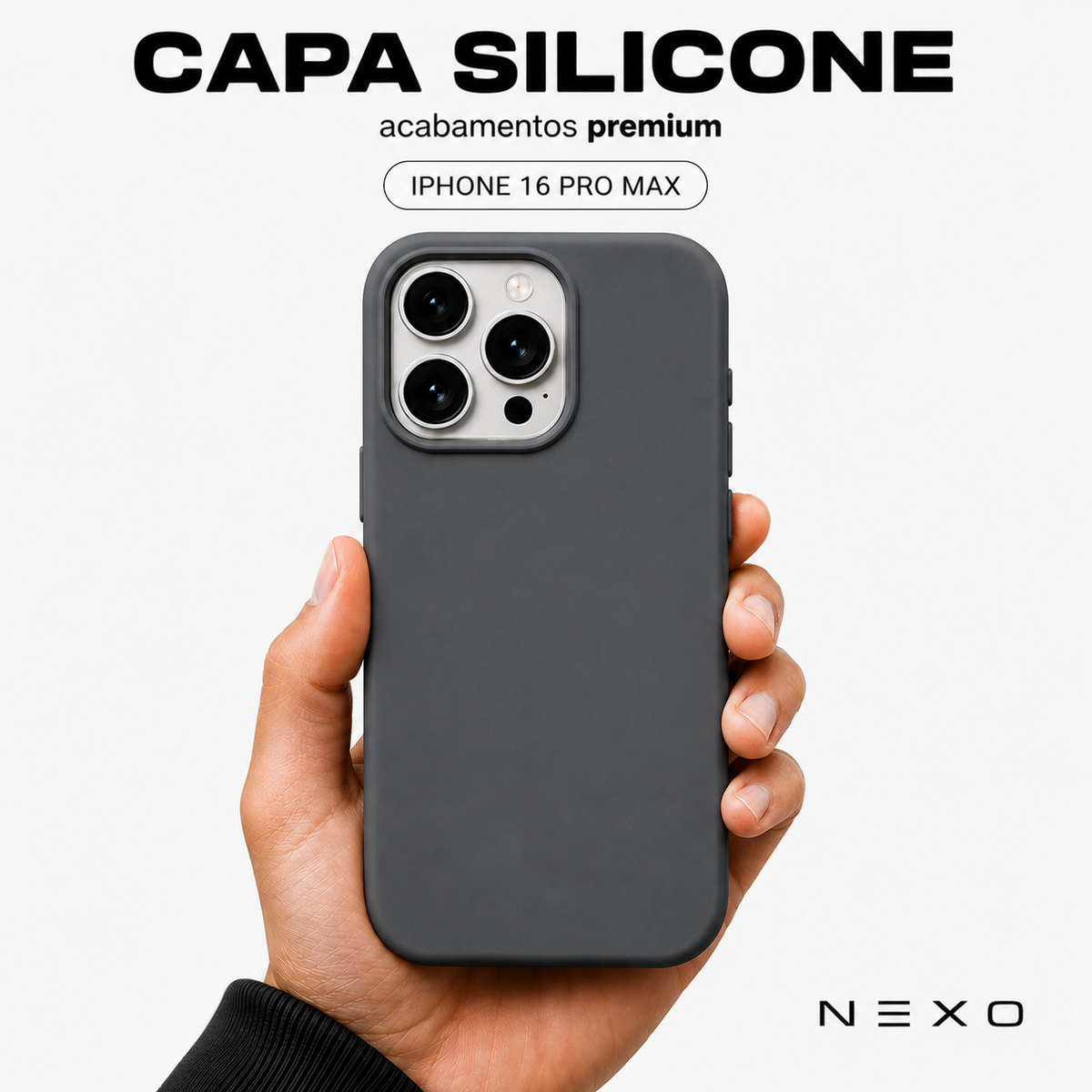 Capa Silicone para iPhone