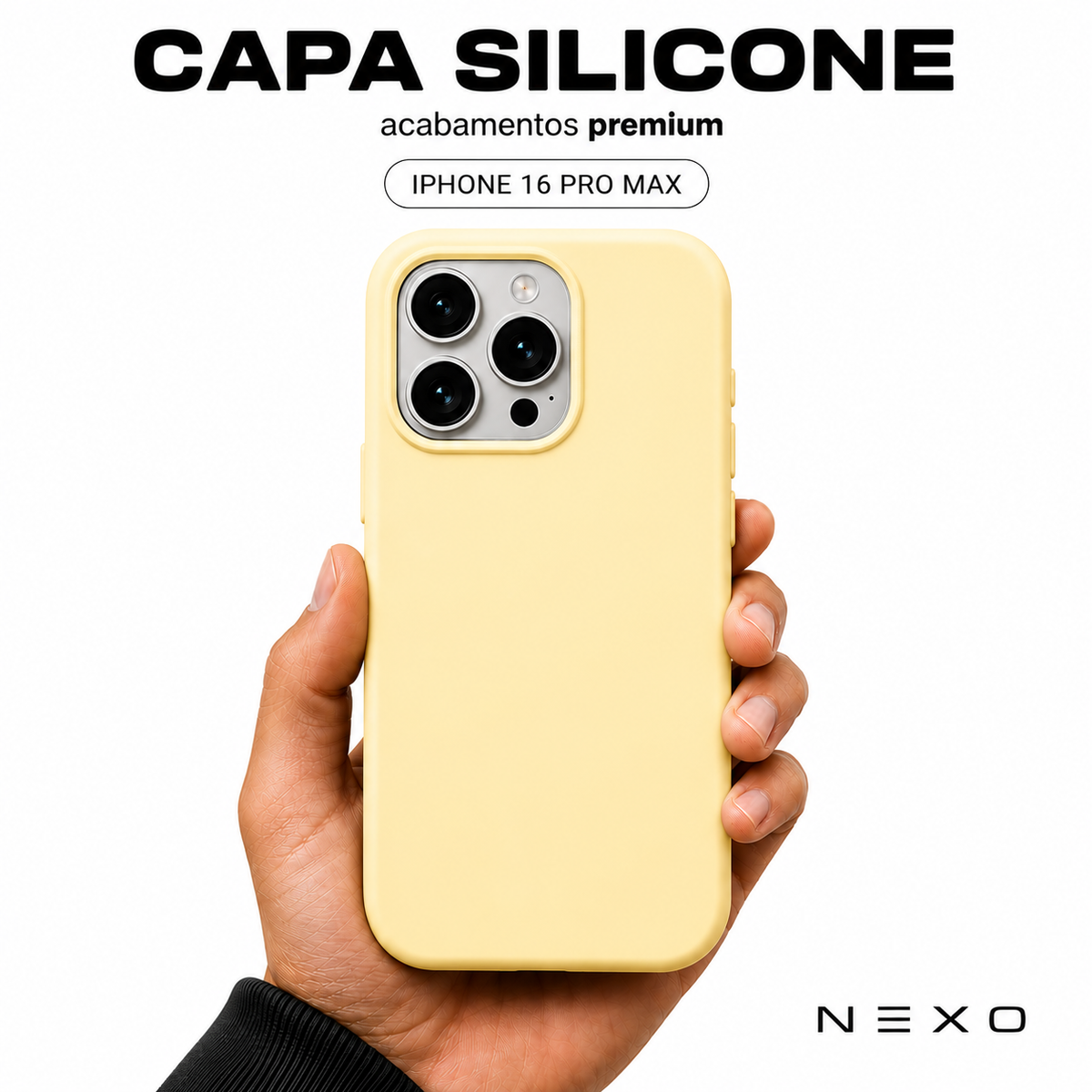 Capa Silicone para iPhone