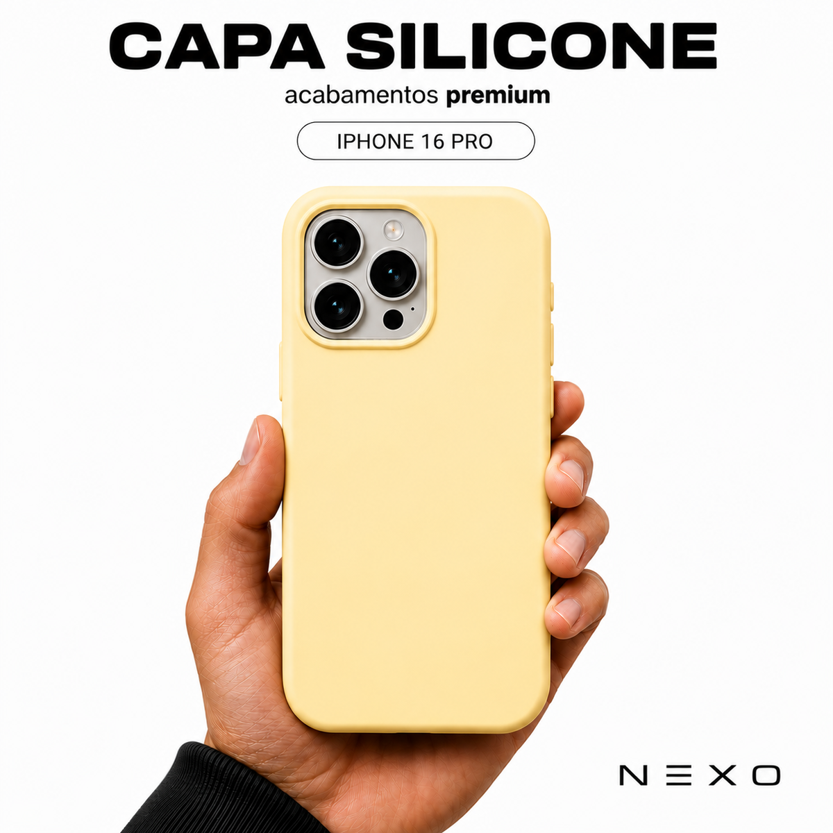 Capa Silicone para iPhone