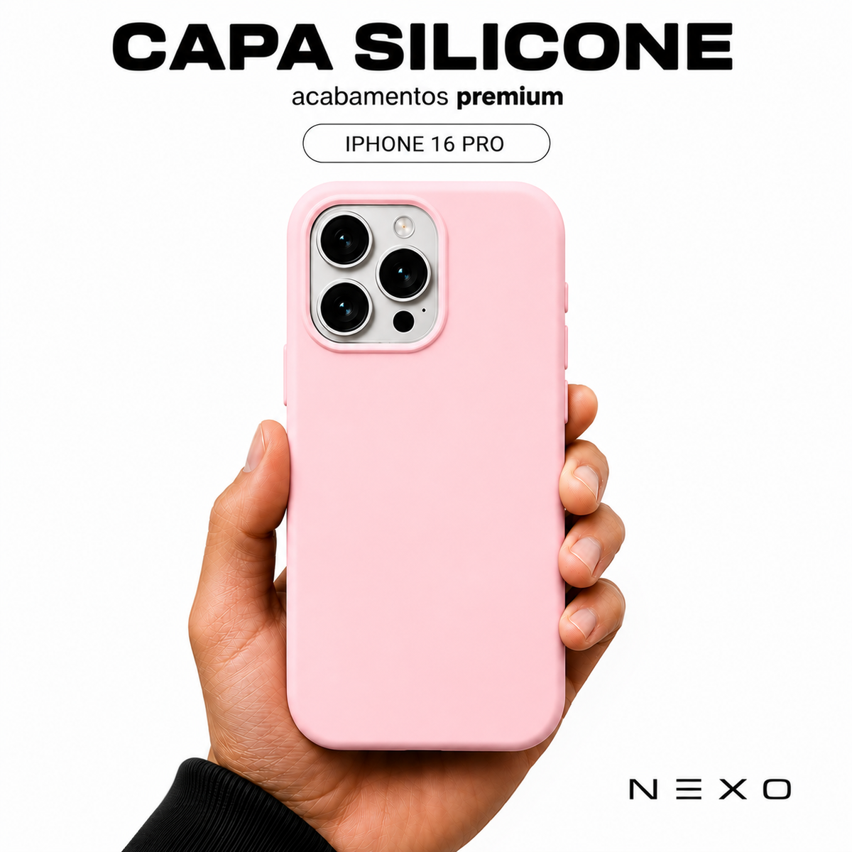 Capa Silicone para iPhone
