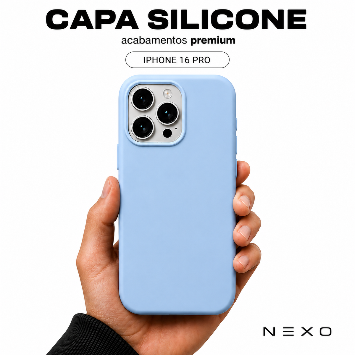 Capa Silicone para iPhone