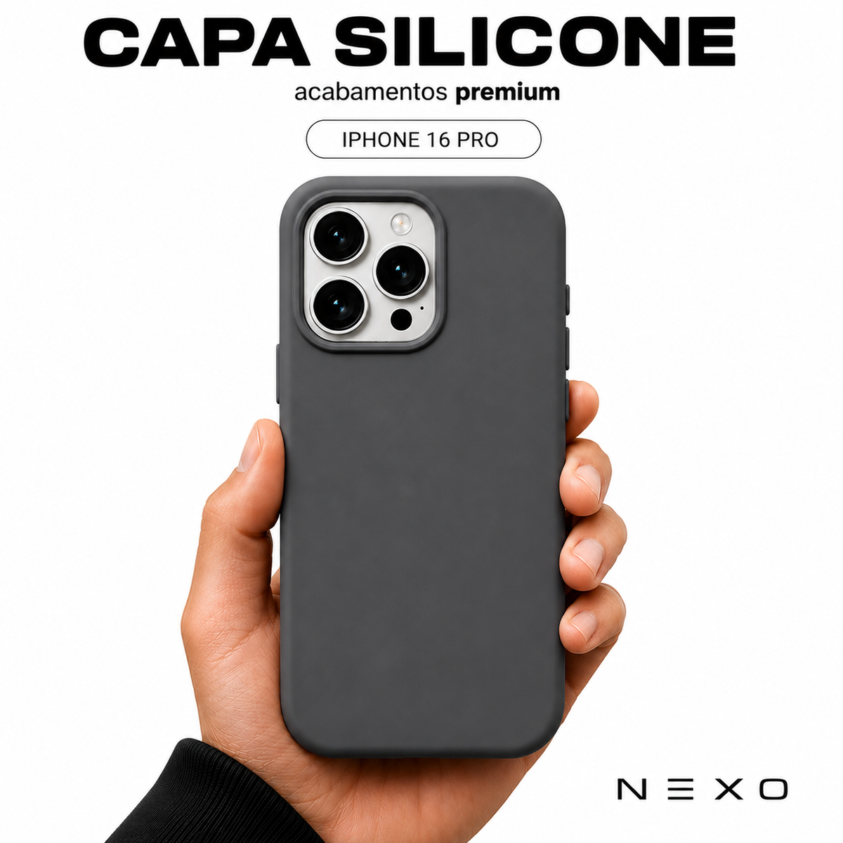 Capa Silicone para iPhone
