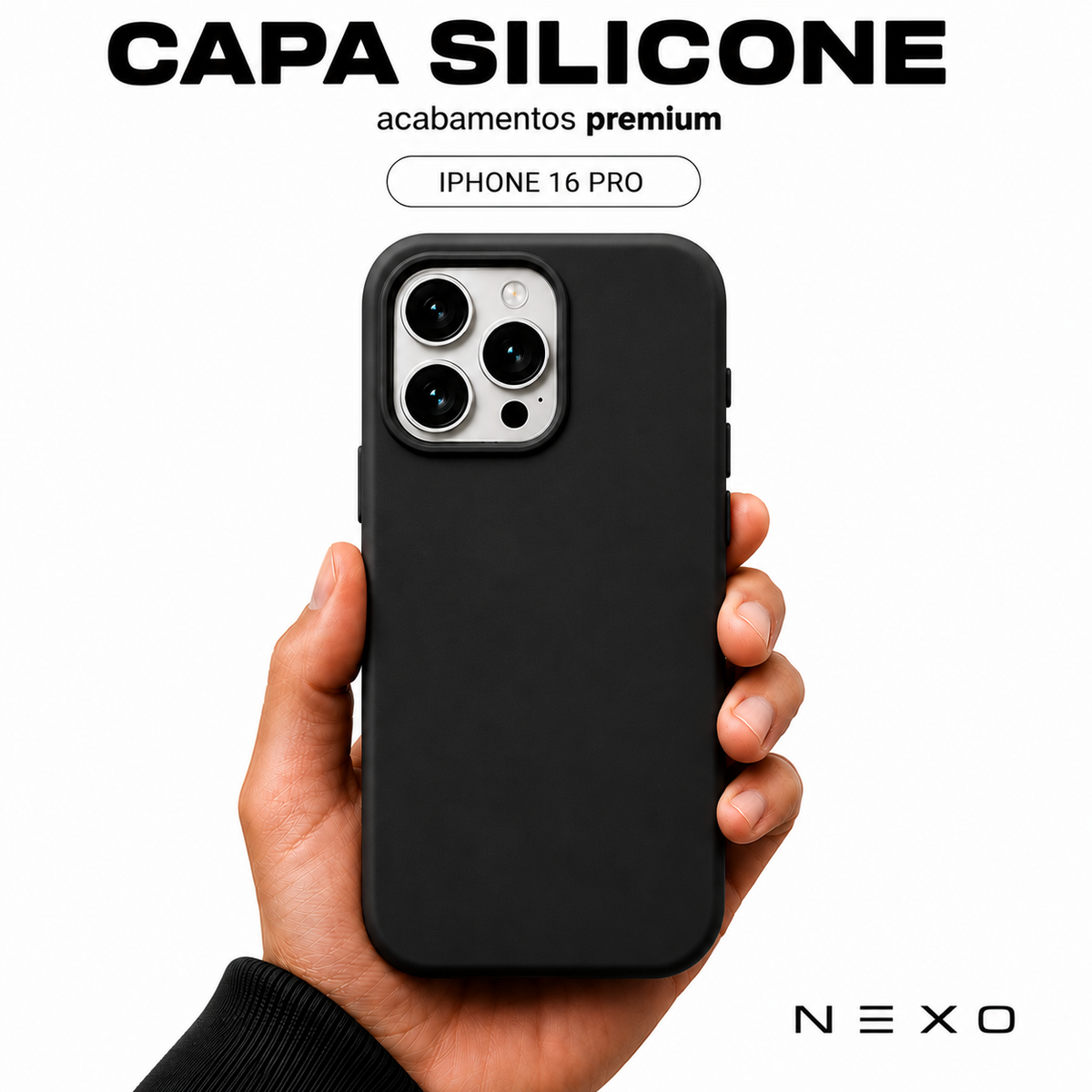 Capa Silicone para iPhone