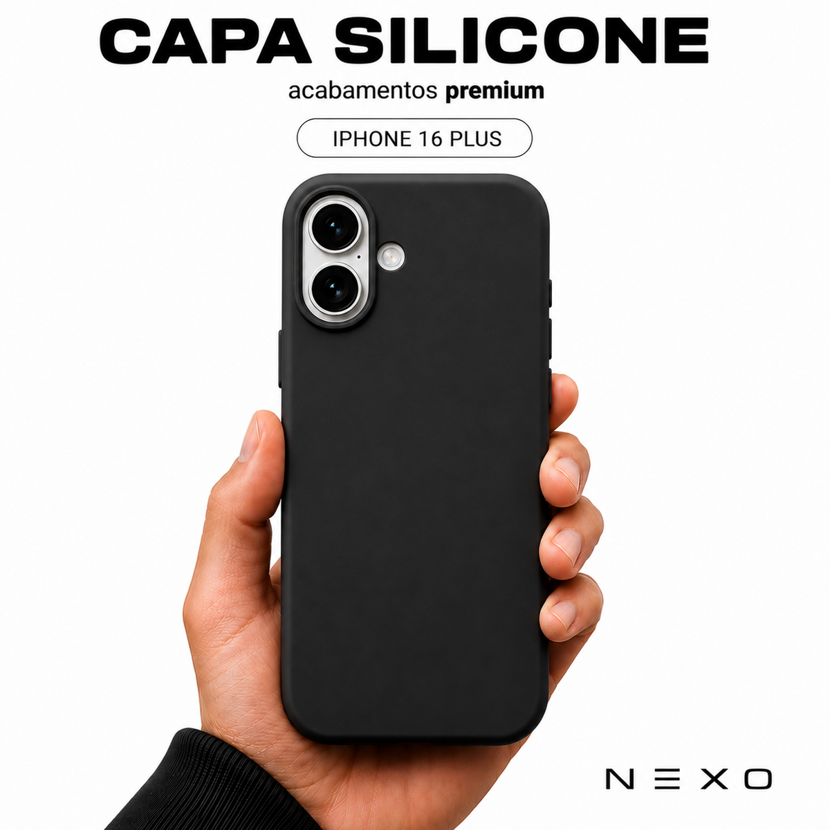 Capa Silicone para iPhone