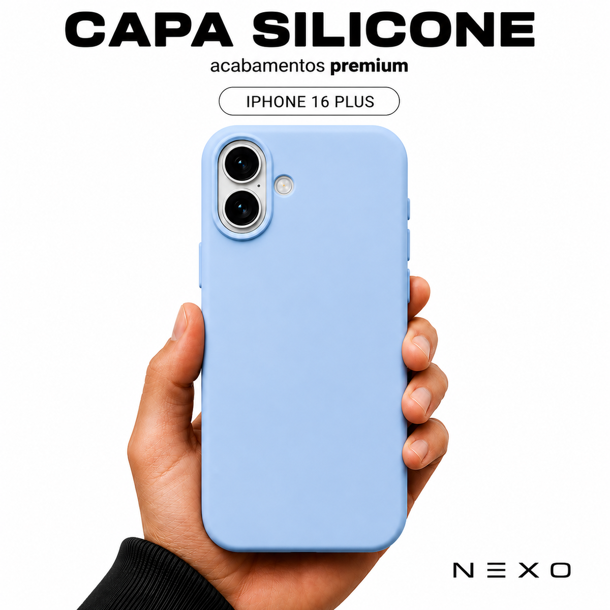 Capa Silicone para iPhone