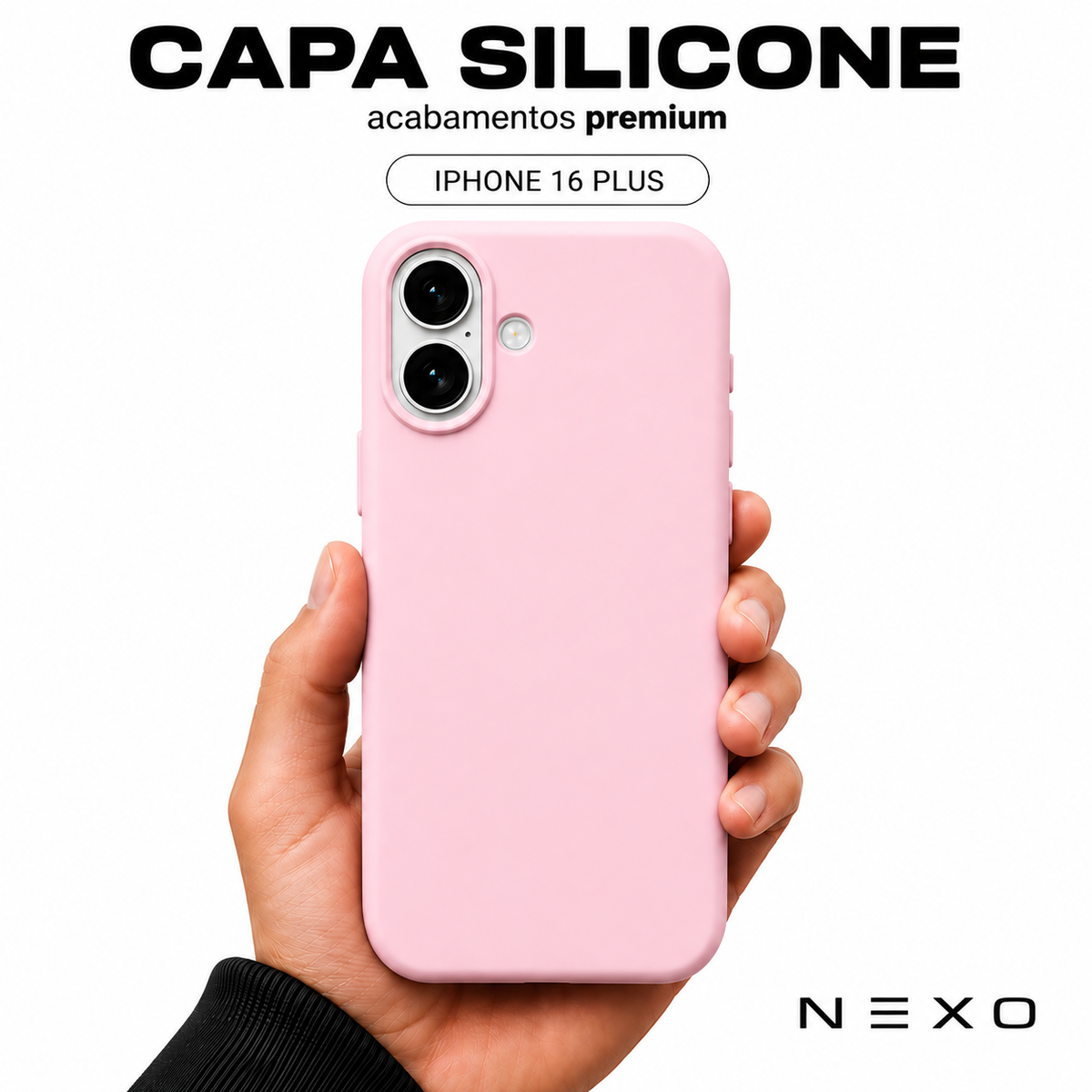 Capa Silicone para iPhone
