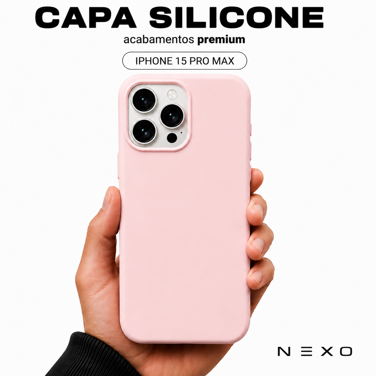 Capa Silicone para iPhone