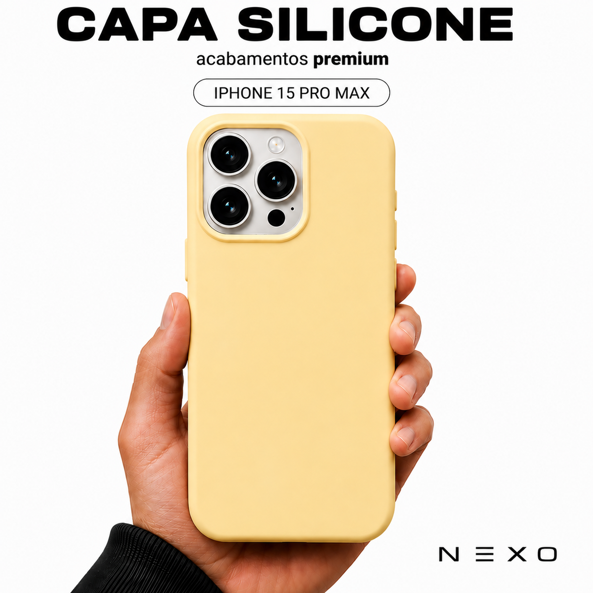 Capa Silicone para iPhone