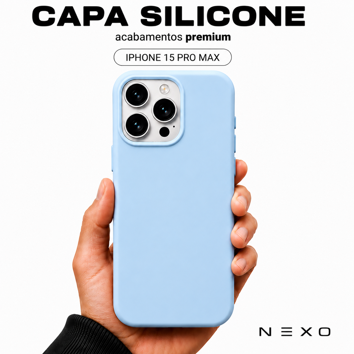 Capa Silicone para iPhone