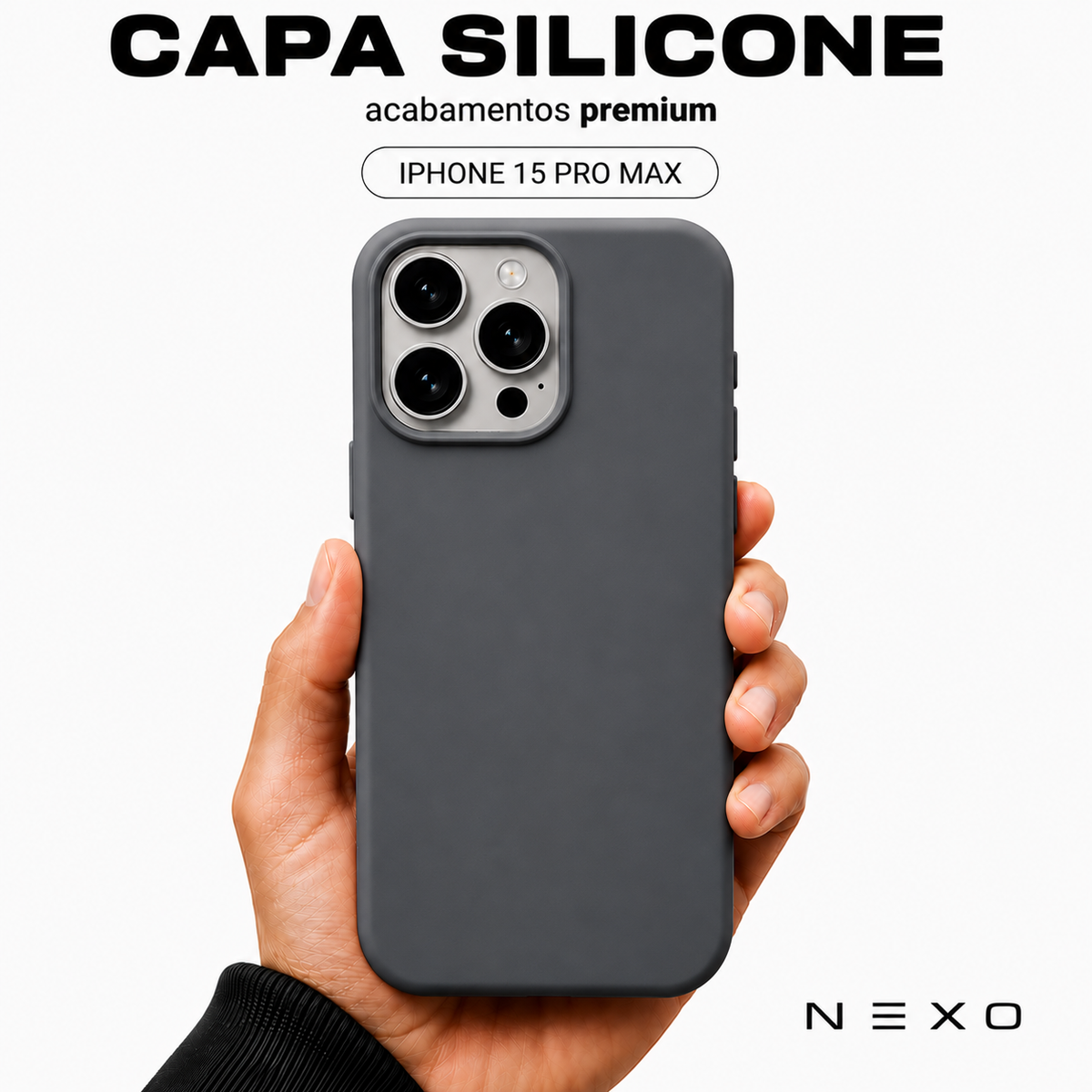 Capa Silicone para iPhone