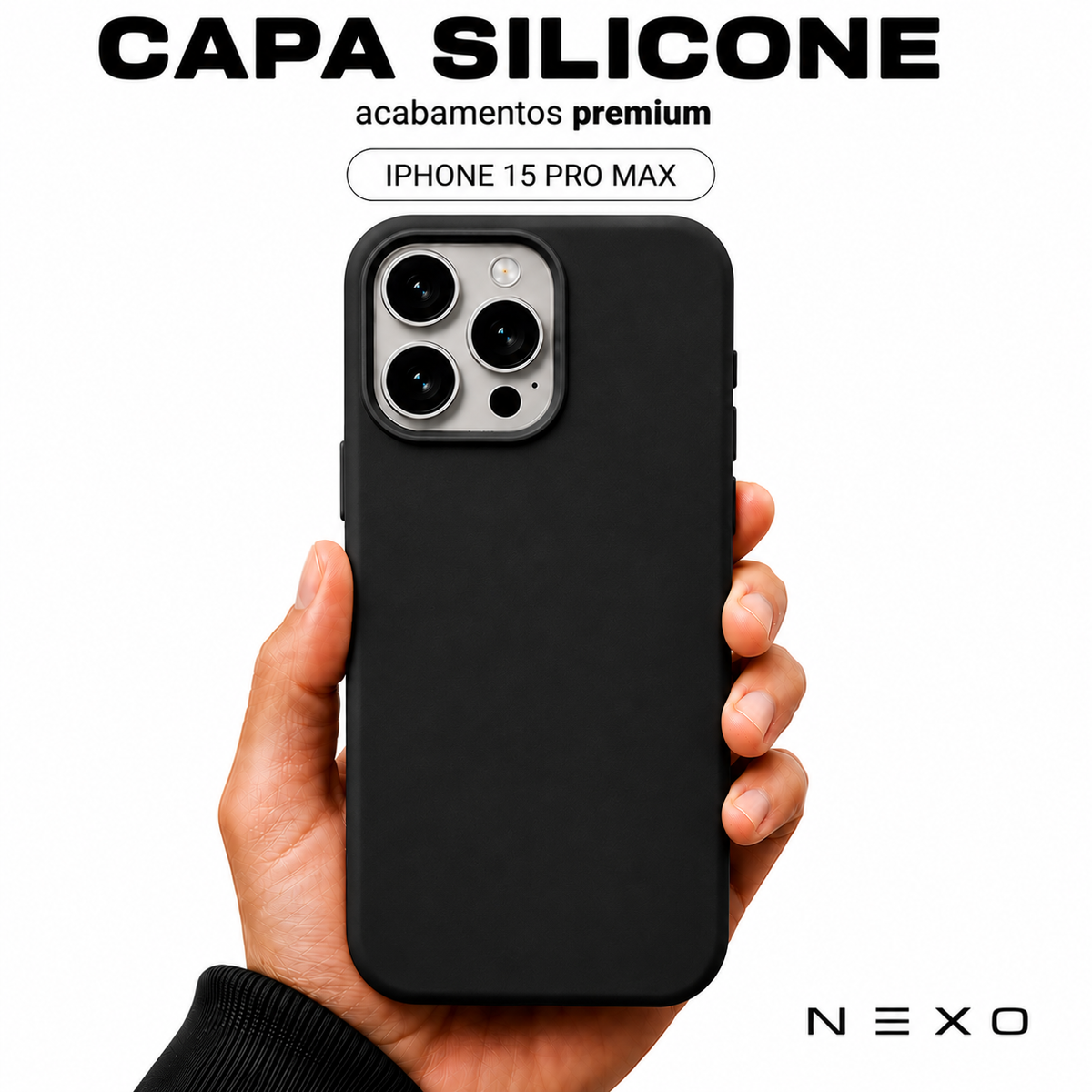 Capa Silicone para iPhone