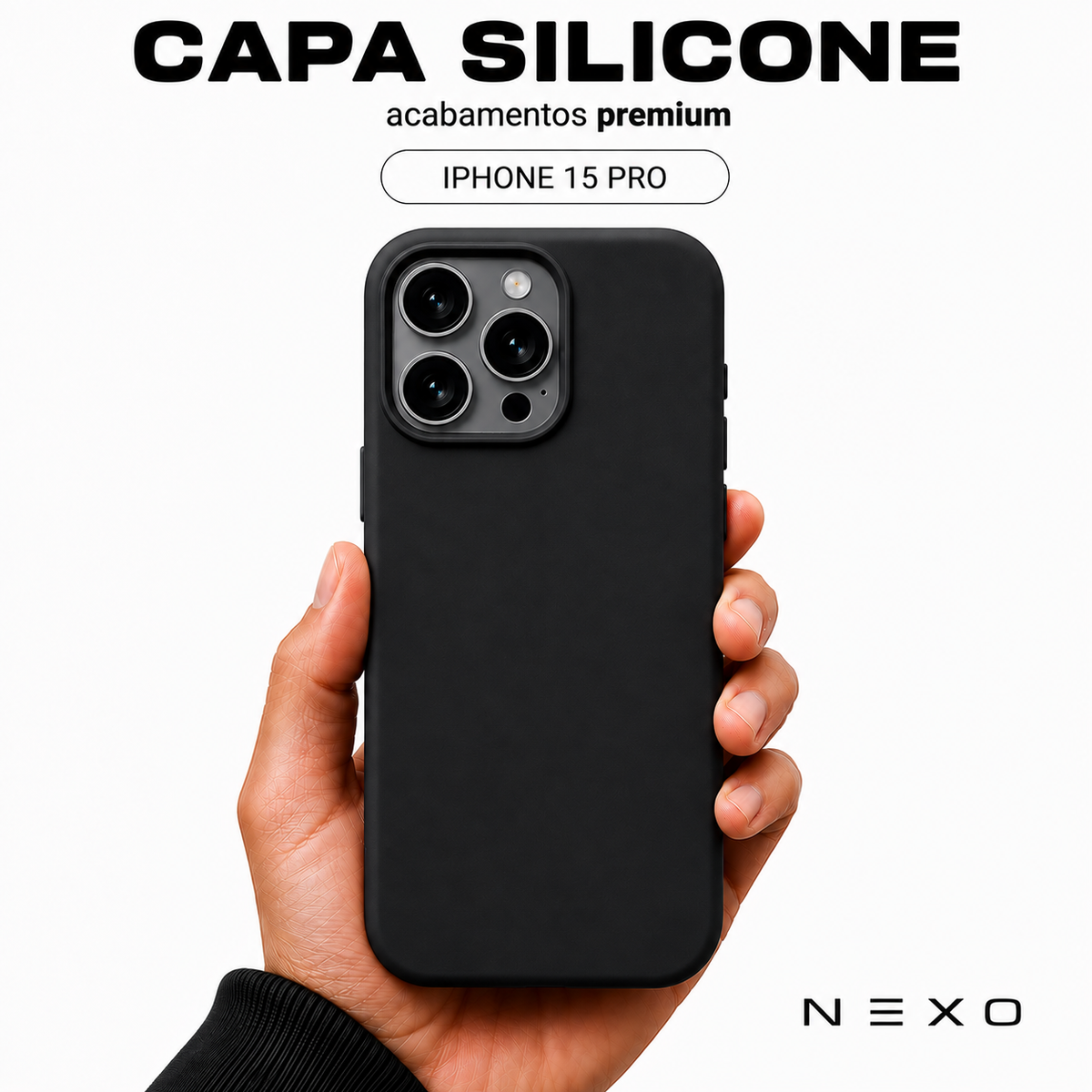 Capa Silicone para iPhone