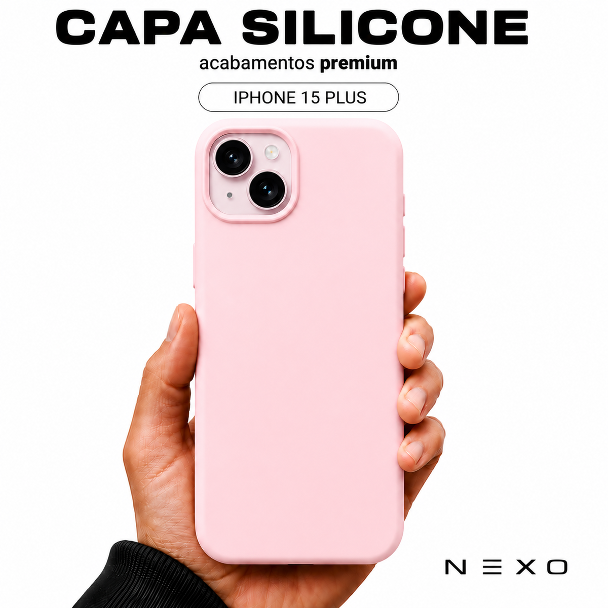 Capa Silicone para iPhone