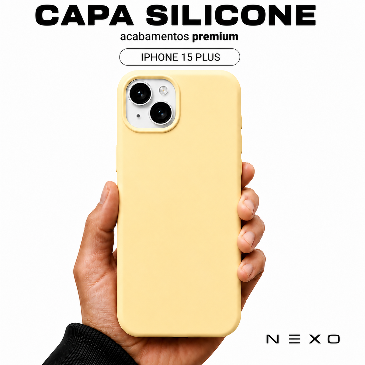 Capa Silicone para iPhone