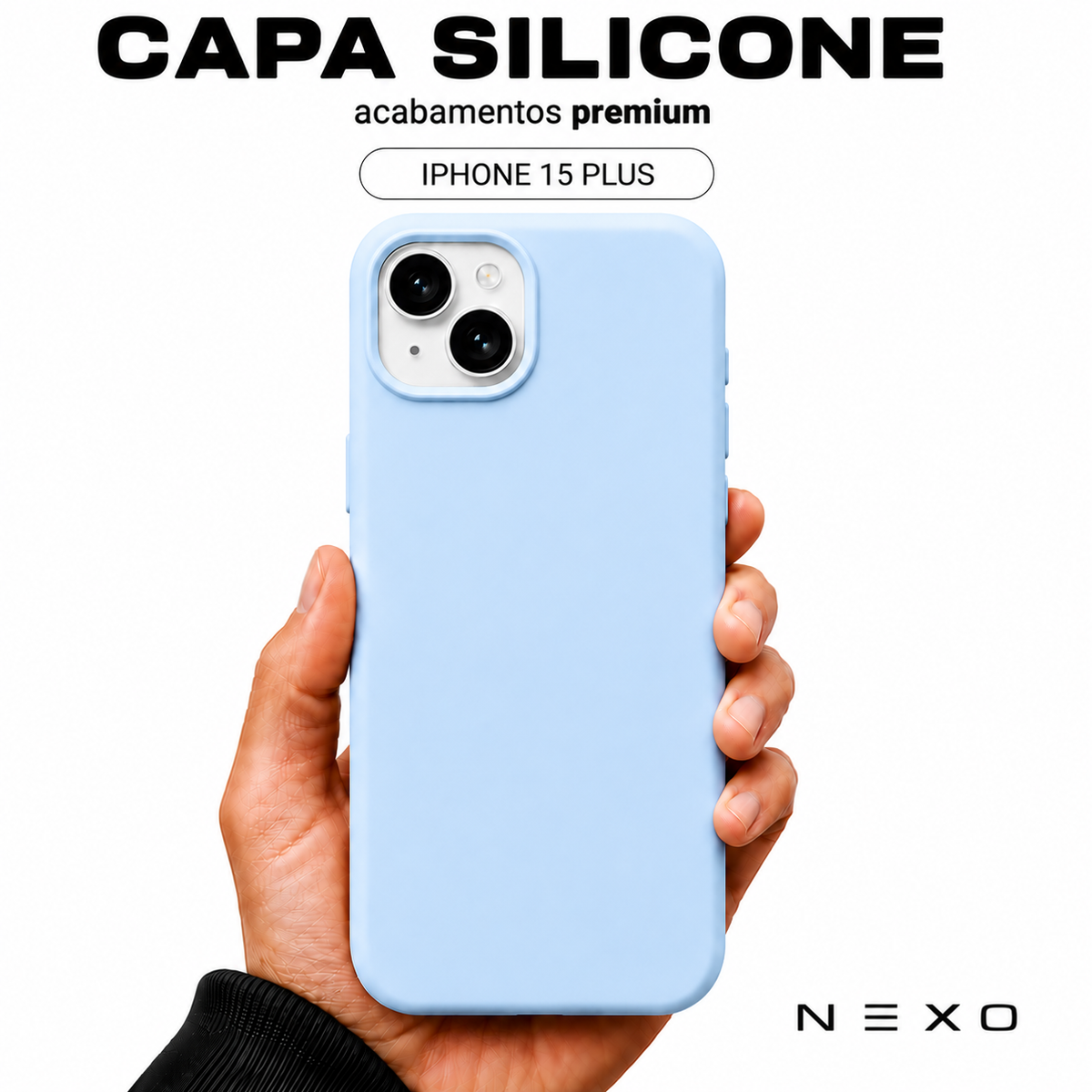 Capa Silicone para iPhone
