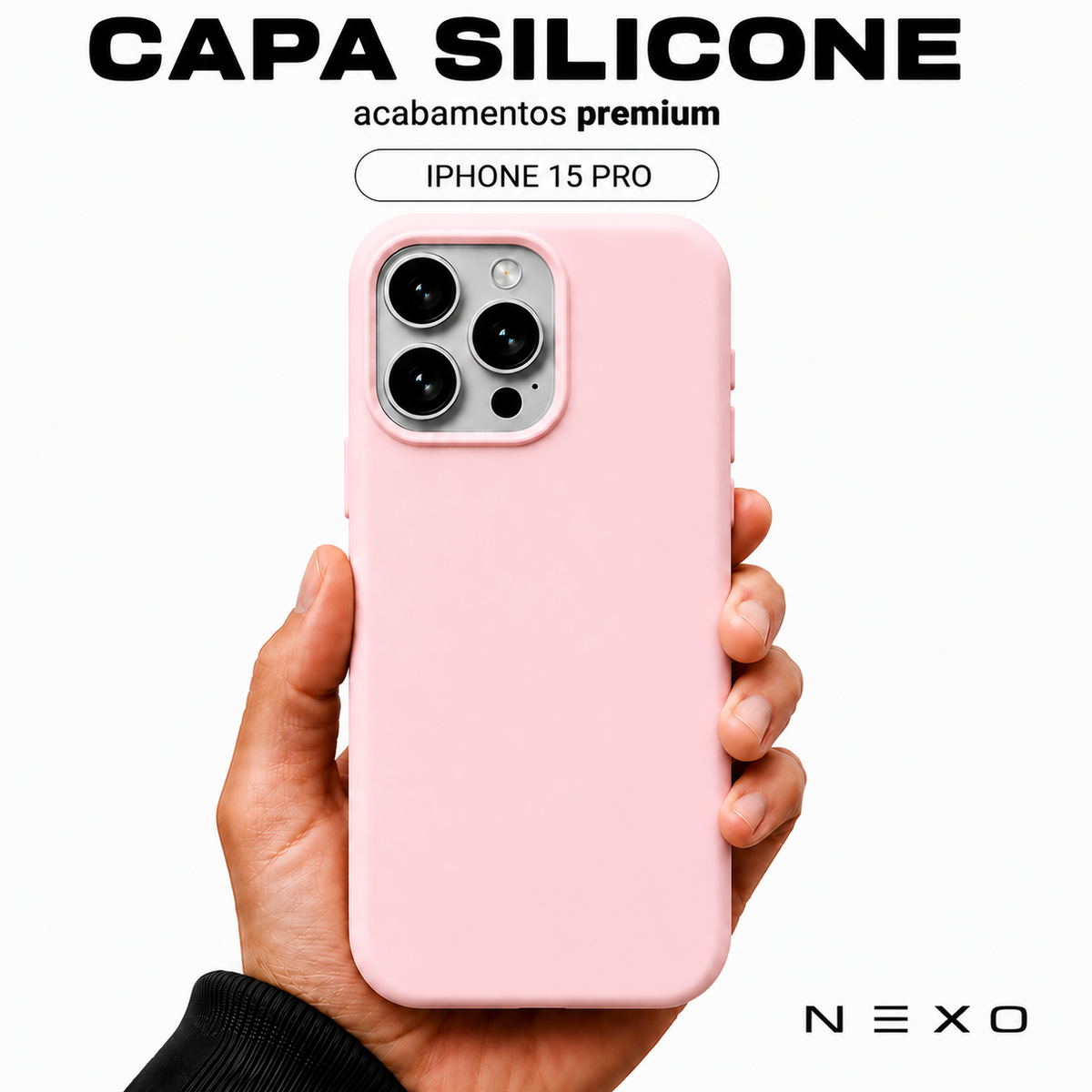 Capa Silicone para iPhone