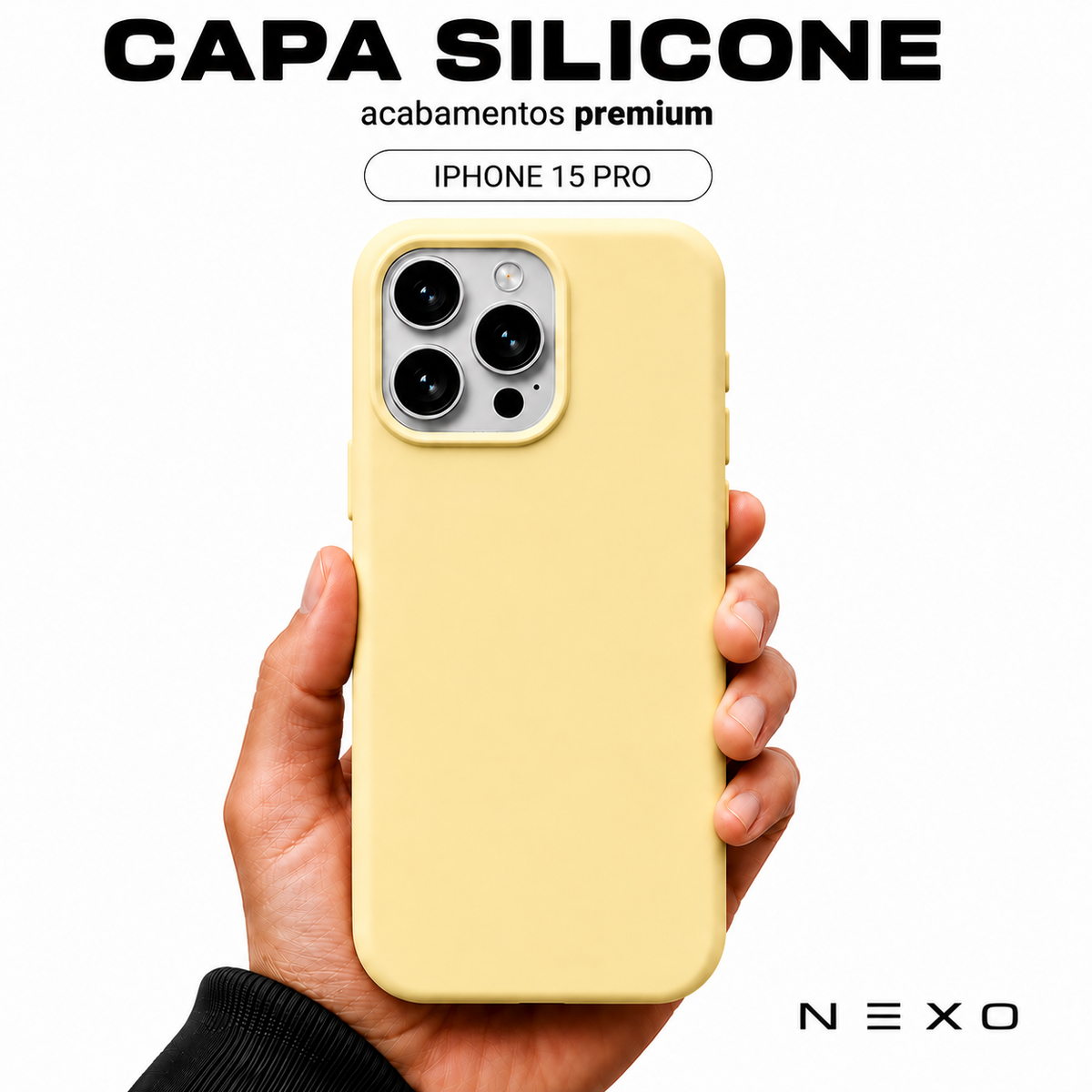 Capa Silicone para iPhone