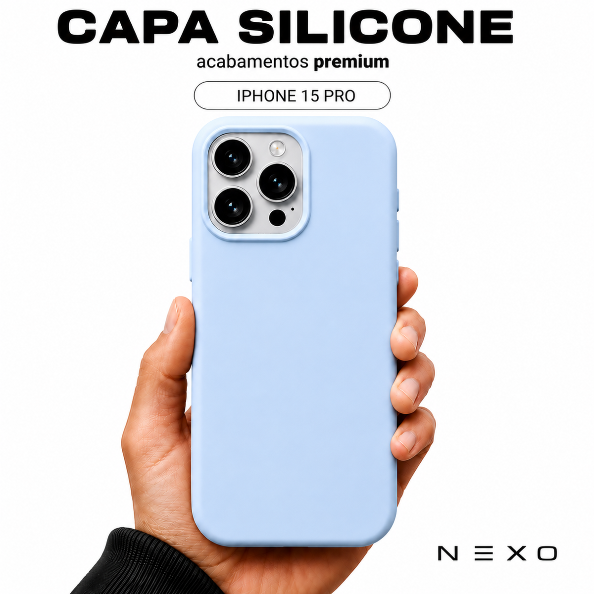 Capa Silicone para iPhone
