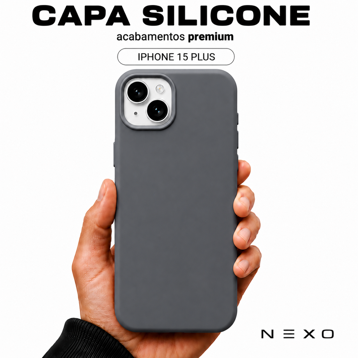 Capa Silicone para iPhone