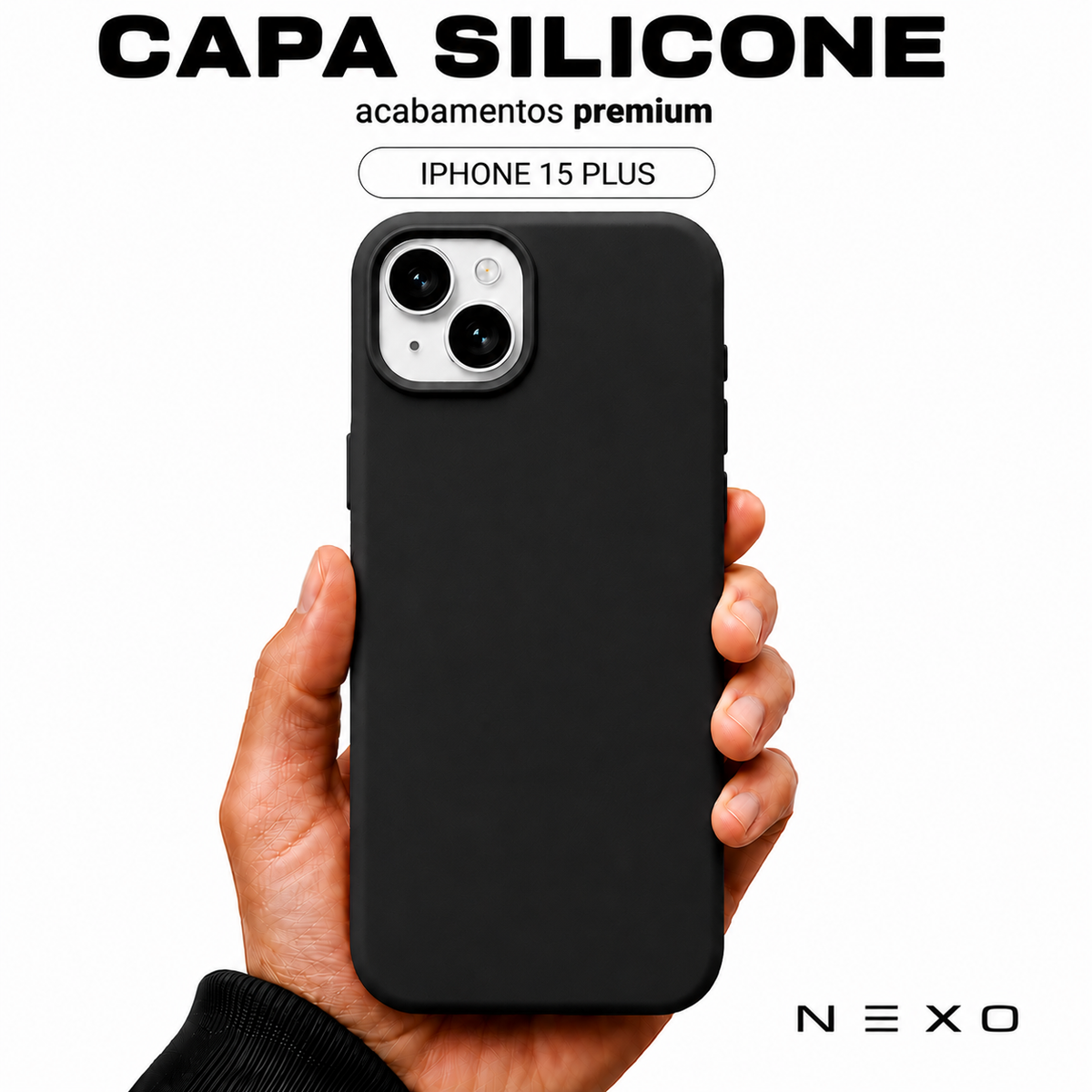 Capa Silicone para iPhone
