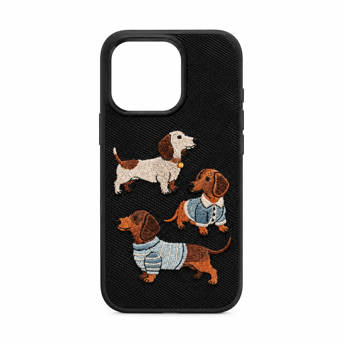 Capa Dachshunds Bordados