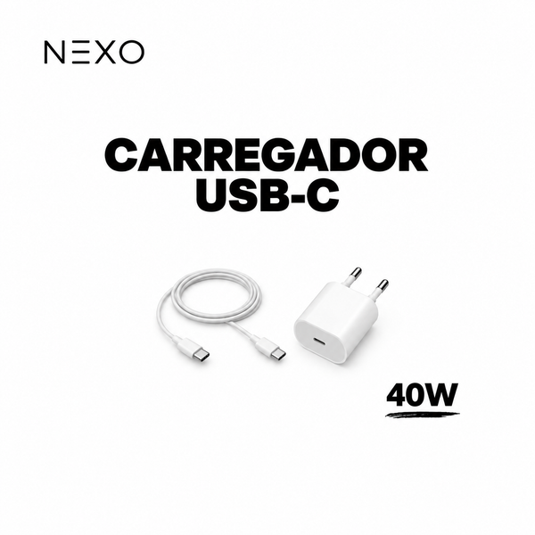 Carregador USB-C 40W